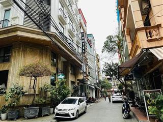 Bán nhà phố trung kính, ngõ ô tô tránh, 2 mặt tiền, 110m x 6 tầng, giá 33.5 tỷ