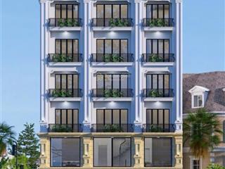 Kinh doanh. lô góc. toà căn hộ 8 tầng 1 hầm ô tô tránh. 2 sàn kinh doanh. 15 căn hộ dịch vụ full đồ