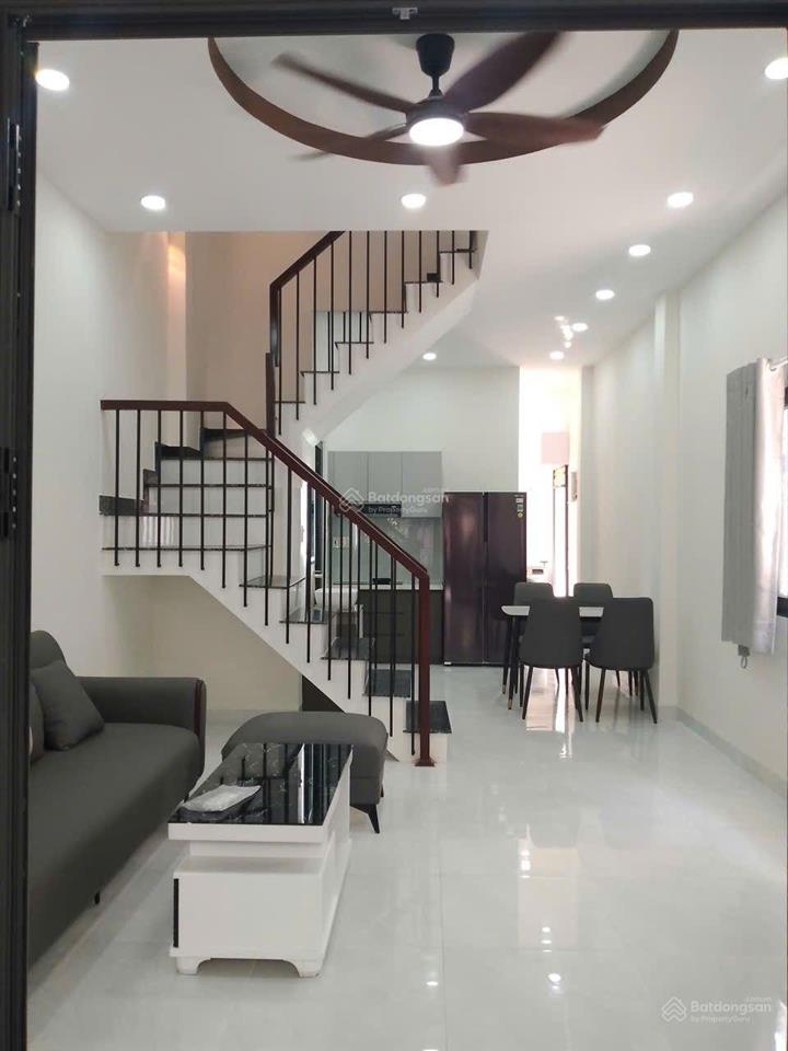 Nhà mới full nội thất  hẻm 6m nhựa thông  4x14m nhà 1t1l 3pn giá 5tỷ4 tl