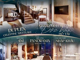 Bán căn duplex celestine westlake, giá chỉ từ 7,6 tỷ, diện tích 171m2