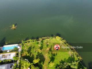 Siêu phẩm! lô góc 3.350m2 bám hồ đồng chanh, vị trí đắc địa, đường 8m! view triệu đô