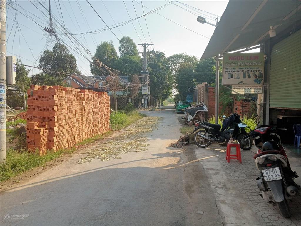 Bán gấp 160m2 thổ cư ngay nguyễn du, an hòa, trảng bàng, sổ hồng riêng, đường nhựa thông, chỉ 600tr