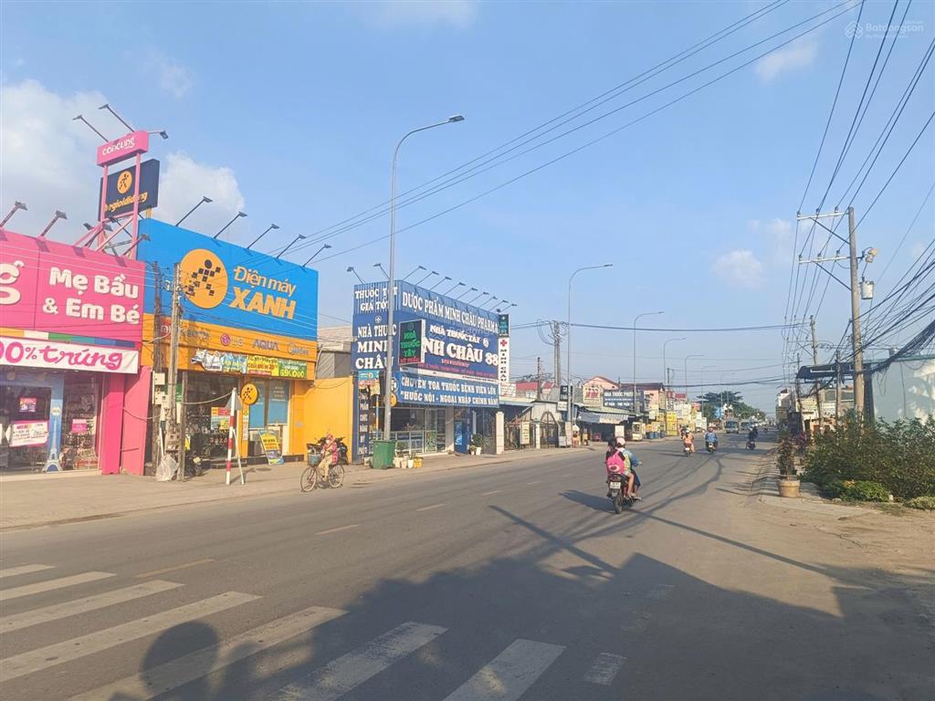 Bán gấp 160m2 thổ cư ngay nguyễn du, an hòa, trảng bàng, sổ hồng riêng, đường nhựa thông, chỉ 600tr