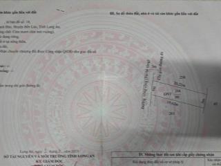 Đất thổ cư ấp 3 thạnh đức mặt tiền đường dt 99m2 5*20m.  em xem đất