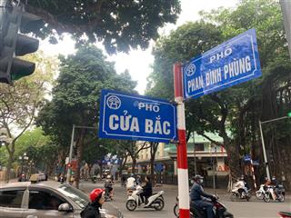 Mặt phố gần ngã tư cửa bắc phan đình phùng 135m2 5 tầng 80 tỷ,  a hà 0936 168 ***