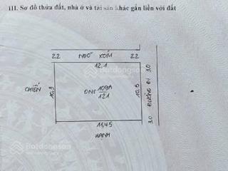 Quảng bị  lô góc  121m2  chợ  trường học bao quang chưa tới 20tr/m2