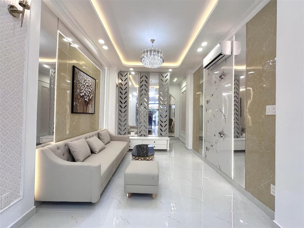 Phan xích long  50m2  hẻm xe hơi 4 chỗ  4 tầng mới đẹp  4pn  6 wc  full nội thất 8,99 tỷ tl