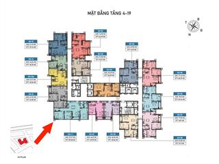 Siêu phẩm quỹ căn độc quyền căn 3 pn góc đông nam chỉ nhỉnh hơn 4 tỷ, full nội thất cao cấp