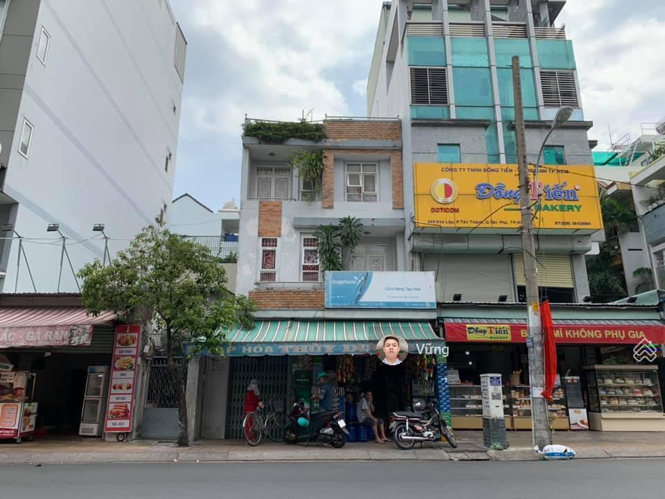 Bán nhà mặt tiền đường phan anh, phường hiệp tân, quận tân phú  đúc 3.5 tấm dt công nhận 295 m2