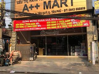 Bán nhà mặt tiền kinh doanh đường bình long, 10mx32m, giá 34 tỷ, phường tân quý, quận tân phú