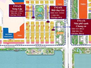 3 căn biệt thự đẹp, giá rẻ để đầu tư tại vinhomes cổ loa.