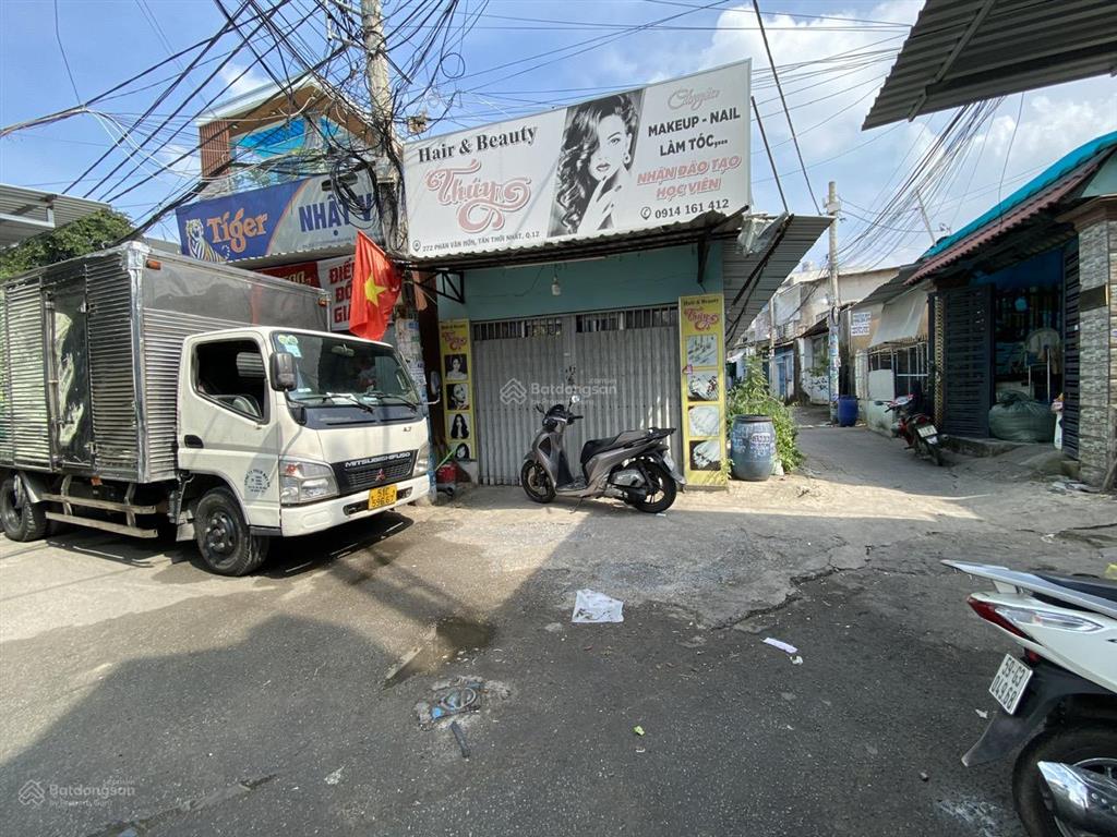 Bán nhà hẻm 6m phan văn hớn q12  gần cầu tham lương  có 8 phòng  5mx20m  5 tỷ 6