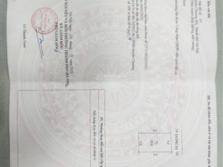 Bán đất 50m2 tại đường 6, xã thanh bình, chương mỹ, hà nội, 1,45 tỷ