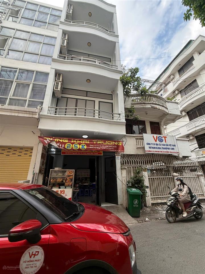 Bán nhà hẻm 69 nguyễn gia trí, bình thạnh cạnh hutech, (4x18,5m) 5t 13 phòng khai thác 90tr/th