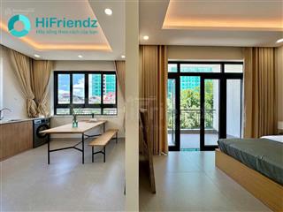 Căn hộ 1pn ban công full nội thất ở đảo kim cương bao thoáng gần sala, tạ hiện, trần não