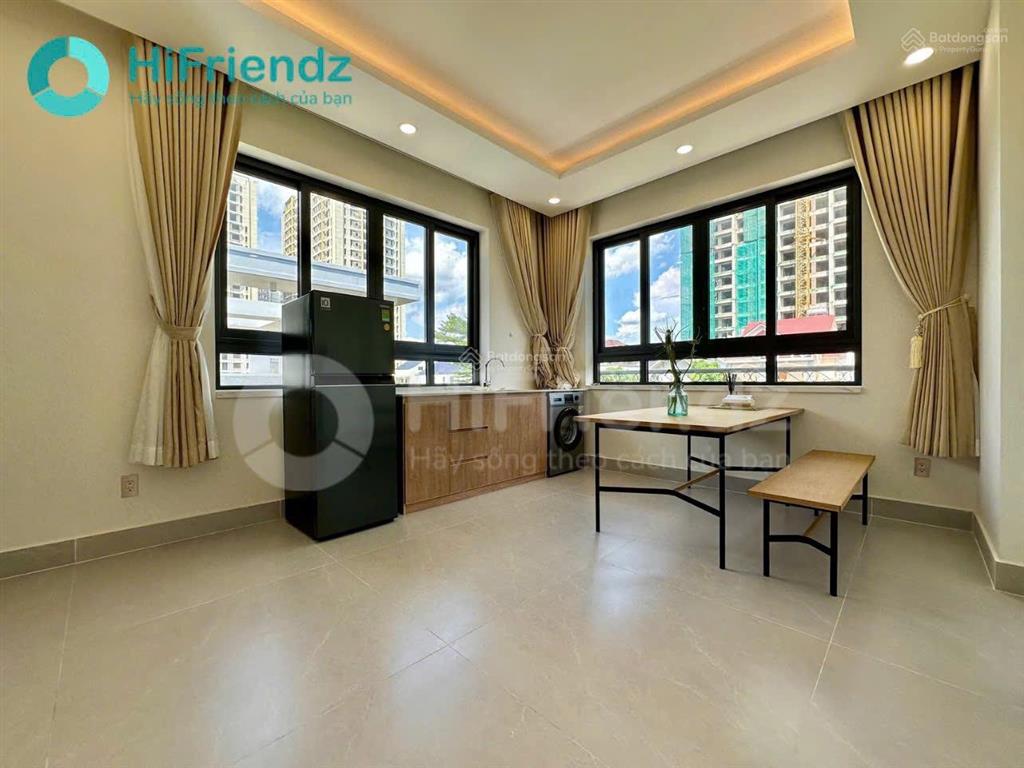 Căn hộ 1pn ban công full nội thất ở đảo kim cương bao thoáng gần sala, tạ hiện, trần não