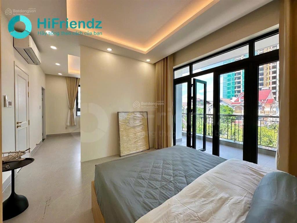 Căn hộ 1pn ban công full nội thất ở đảo kim cương bao thoáng gần sala, tạ hiện, trần não