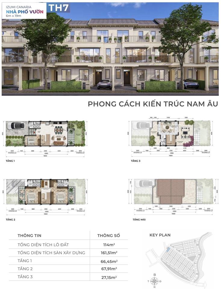 Mua trực tiếp từ nam long, nhà phố 2 mặt tiền khu canaria mới nhất izumi city. t. toán từ 12  36th