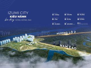 Nhà phố 8m x 20,5m có nhà sẵn, phân khu 1a1  izumi city. nhận nhà làm sổ hồng ngay. hỗ trợ vay