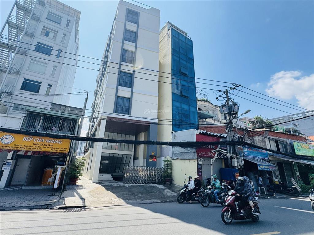 Bán tòa nhà 1300m2 sàn giá 58tỷ hầm 7 tầng đang cho thuê 200tr/th mặt tiền ung văn khiêm bình thạnh