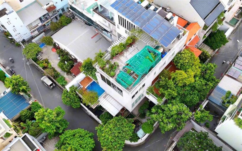 Giảm 20 tỷ vê 85 tỷ biệt thự góc 2 mặt tiền 450m2 khu bt cư xá tự do cách mạng tháng tám q.tân bình
