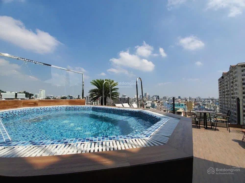 Giảm 30 tỷ khách sạn cao cấp bloom 4* gổm 39 phòng chỉ 98 tỷ hđ thuê 500tr/th khu phố tây kế quận 1