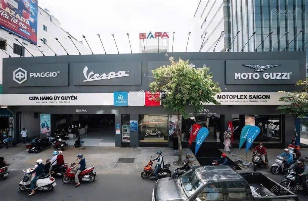 Kẹt ngân hàng về 250 tỷ bán gấp toà nhà siêu vị trí mặt tiền cộng hoà xây 2 hầm 12 tầng q. tân binh