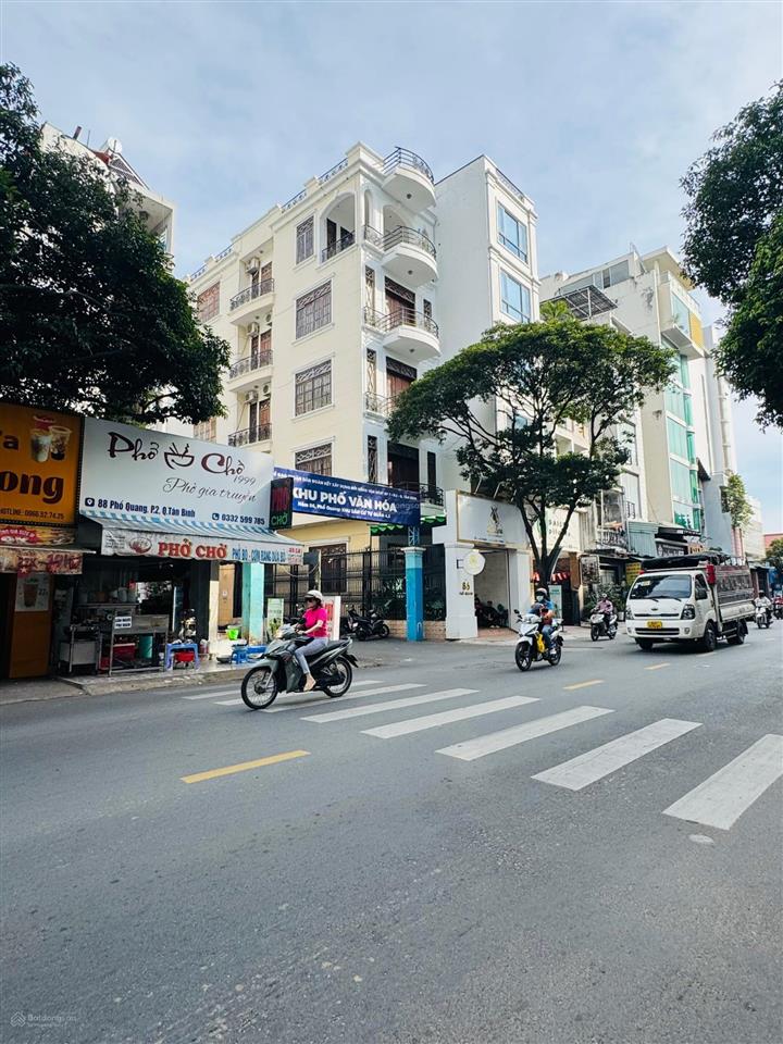 Siêu vị trí mặt tiền phổ quang 150m2 chỉ 39,5 tỷ xây toà văn phòng hầm 7 tầng ngay sân bay tân bình