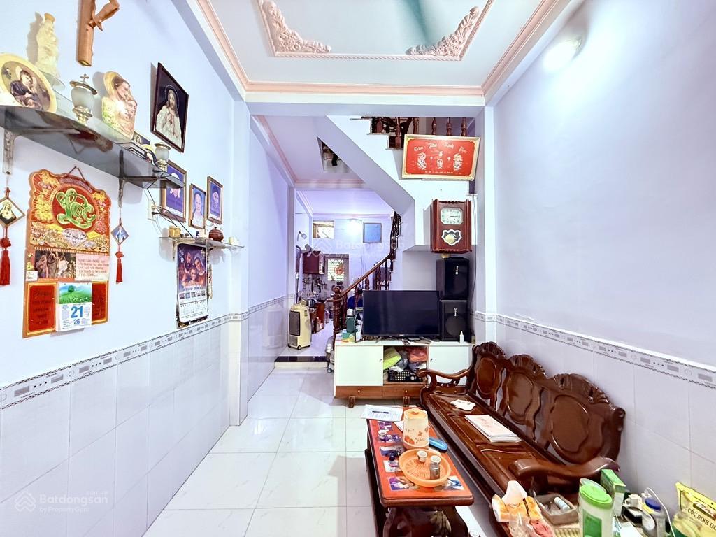 Bán nhà gò vấp 3 tỷ hơn tl, 41.3 m2, trệt lửng, 2pn, đường phạm văn chiêu, sau chợ thạch đà