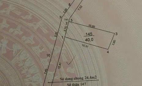 Bán đất tại xã vạn phúc, thanh trì, hà nội, 2,85 tỷ, 40m2 chỉ với giá siêu hời