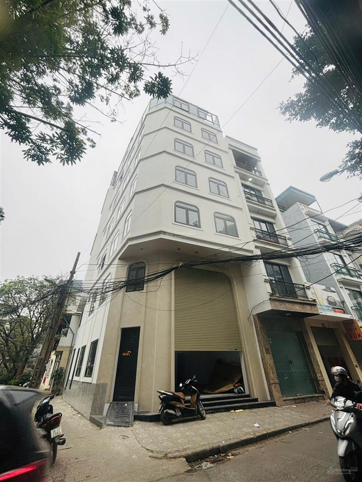 Tôi cho thuê nhà mặt phố nguyễn văn trỗi,vị trí lô góc thanh xuân, dt 90m * 7 tầng giá 62 triệu
