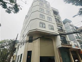 Cho thuê nhà mặt phố nguyễn văn trỗi, thanh xuân,lô góc dt 90m * 7 tầng giá 55 triệu. 0968 120 ***