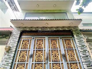 Nhà tt gv 4 tầng btct 5 pn st đường nhựa 6m dt 5x12  shr gần sbtsn  cv gia định  giá chỉ 9,7