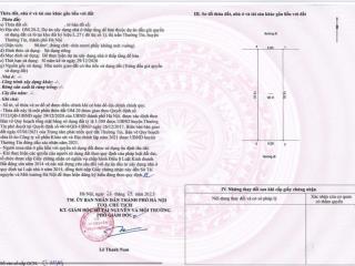 Chính chủ bán liền kề him lam thường tín giá 13,3 tỷ  81m2