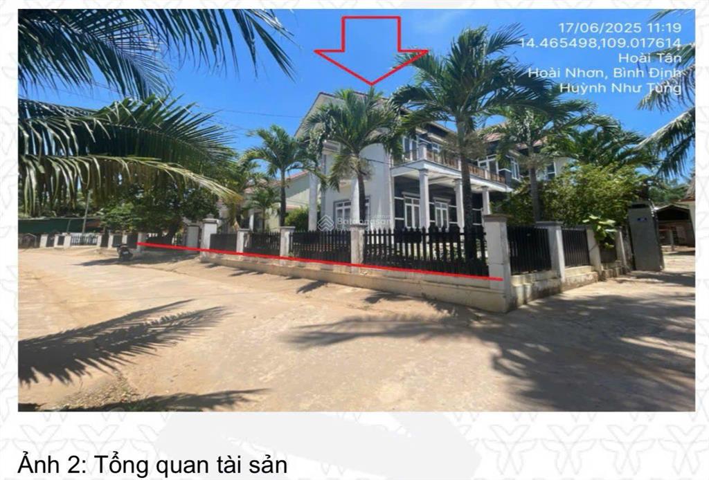 Bán gấp nhà riêng 443m2, 3,1 tỷ tại quốc lộ 1a, hoài tân, hoài nhơn, bình định