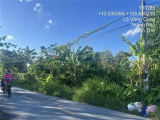 Bán gấp đất thổ cư 1511m2 tại ấp tân long b, xã tân thới, phong điền, cần thơ, 2,6 tỷ