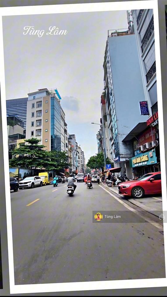 Nam thanh nữ tú  ô tô tránh (như hình) đặng văn ngữ. dt 106m2  ngang 6.7m, nhà gần hồ nam đồng