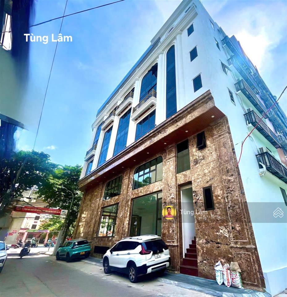 Bán nhà 282 hồ tùng mậu 3 mặt tiền đang cho ngân hàng thuê, dt 170m2 x7t có hầm, 139 tỷ