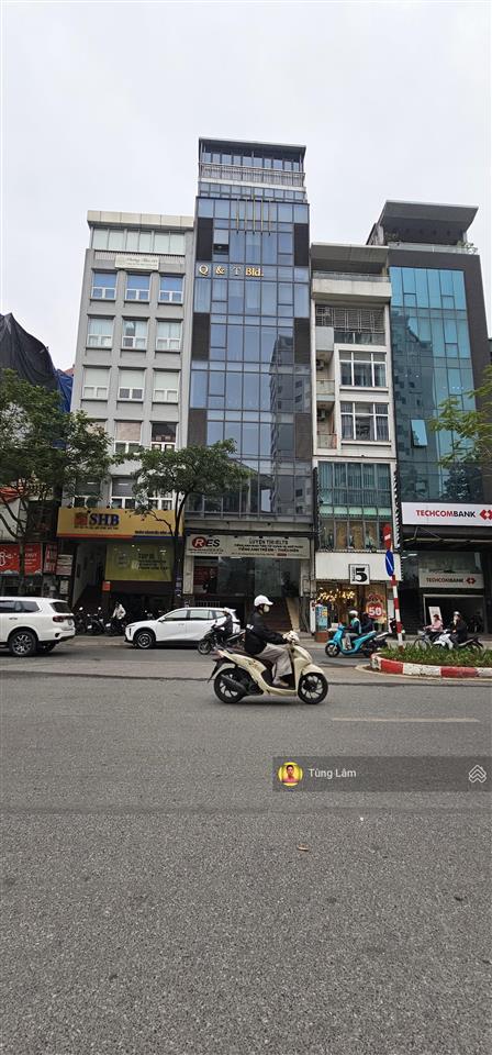 Phố lớn 251 + 253 trần đăng ninh. dt 96m2 x9t  ngang 7m  pháp lý chuẩn, cho thuê cao giá