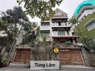 Ảnh thật, mặt tiền 15m d5 vườn đào, có hầm, thang máy. dt 231m2 x5t nội khu an ninh, bảo vệ 24/24