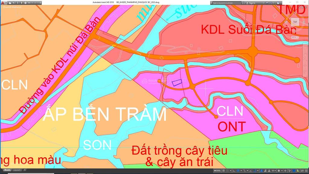 Bán 653.8m2 bến tràm, sổ đỏ có 70m2 thổ cư, lộ xóm lưu thông 7m, giá cực ngộp chỉ 3,5tr/m2