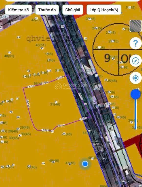 Tôi cần bán lô đất lớn 1800m2 mặt tiền qh 40m sát ga metro ngang (41x40) 37tỷ giá có thương lượng