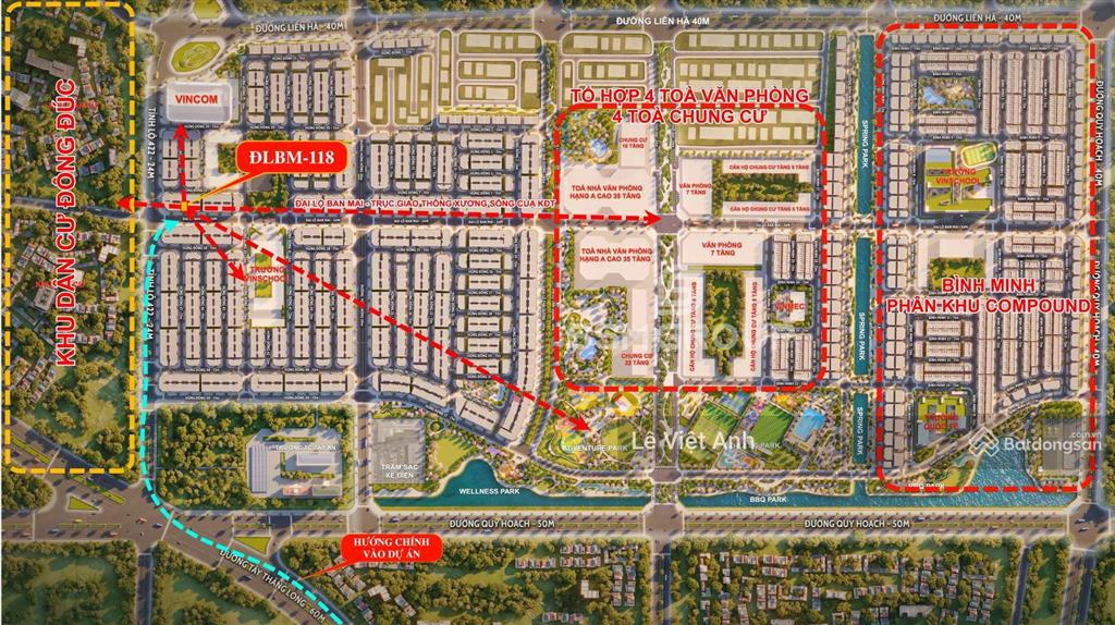 Bán shophouse dlbm11x vinhomes đan phượng  sát vincom  trục đại lộ