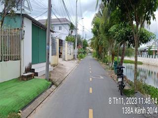 Bán đất 866,8 m, ngang 10m, đường kênh 30/4 phường 6, tp sóc trăng