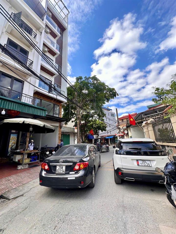 Bán nhà thạch bàn 59m2 x 7 tầng,thang máy,đường ô tô tránh,kinh doanh,gần chợ,gần hồ,công viên