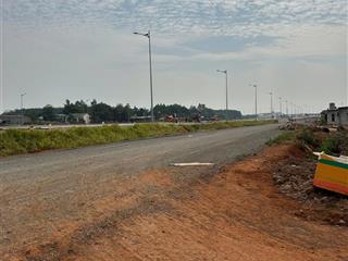 Đất nền sổ hồng riêng mặt tiền đường song hành cao tốc. 108m2 thổ cư 98m2. cách sân bay 2km