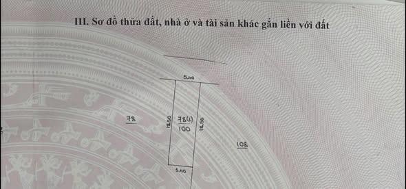 Bán nhanh 100m vân nộiđông anhhà nội