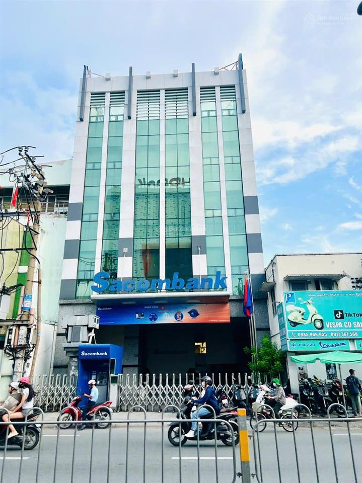 Bán tòa nhà mặt tiền quang trung, gò vấp  dt 6 x26m  5 tầng  hđt 120 triệu  giá 31 tỷ