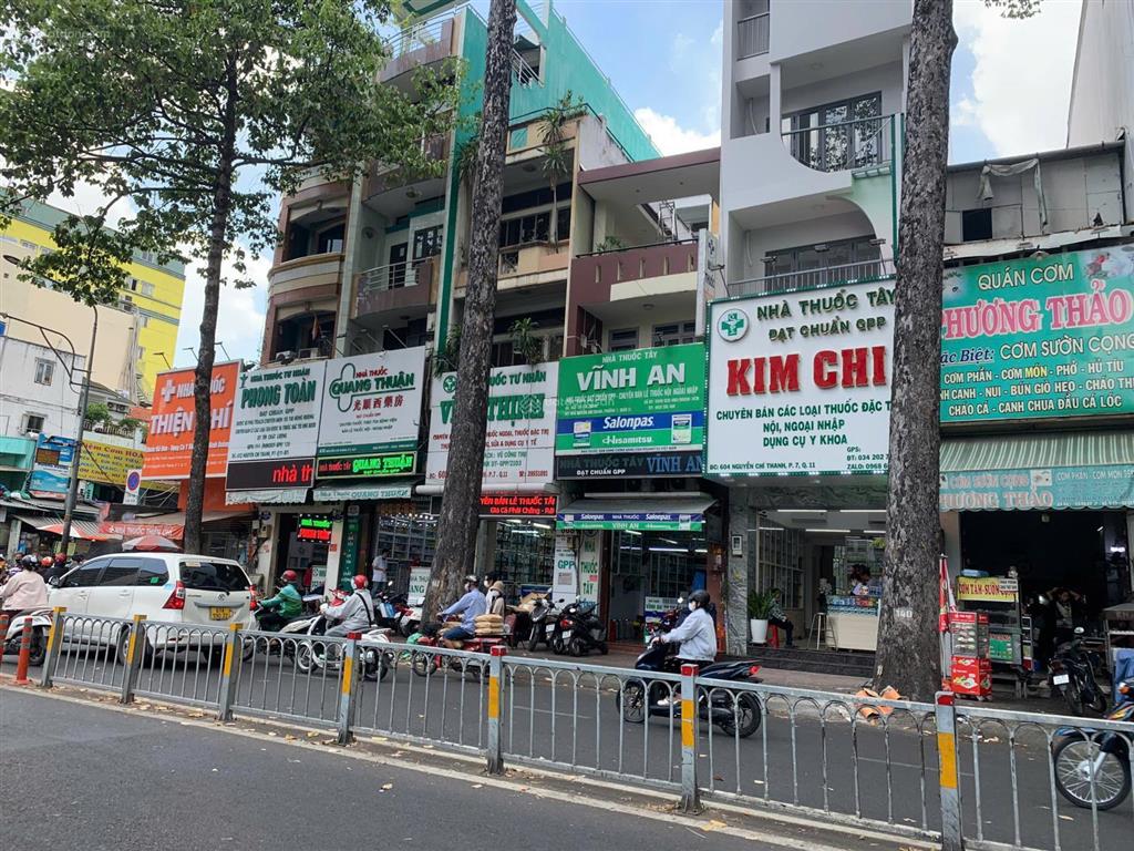 36 tỷ  bán gấp nhà đường nguyễn chí thanh p.7 quận 10 dt 7,5m x 24,5m