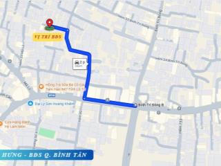 Bán nhà hẻm xe hơi 842 tỉnh lộ 10, dt 4.5 x 14m, 2 tấm, 5.15 tỷ (tín hưng)